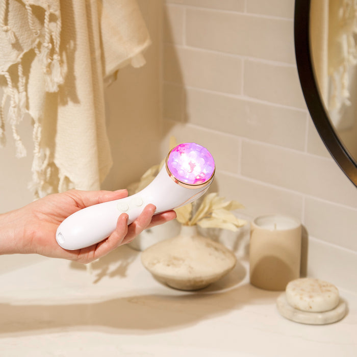 Lux Soniqué Cleanser : Blue & Red Light Therapy for Skin