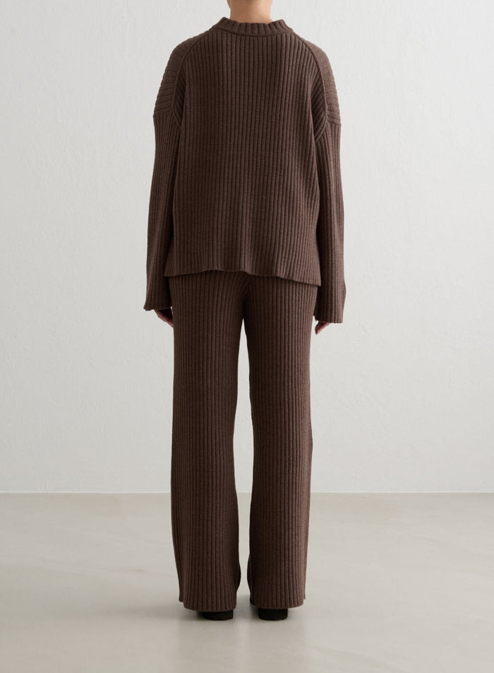 Macchiato Rib Knit Pants