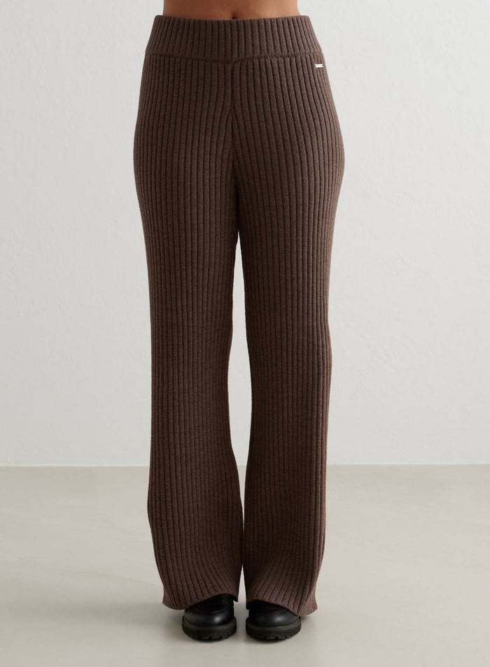 Macchiato Rib Knit Pants