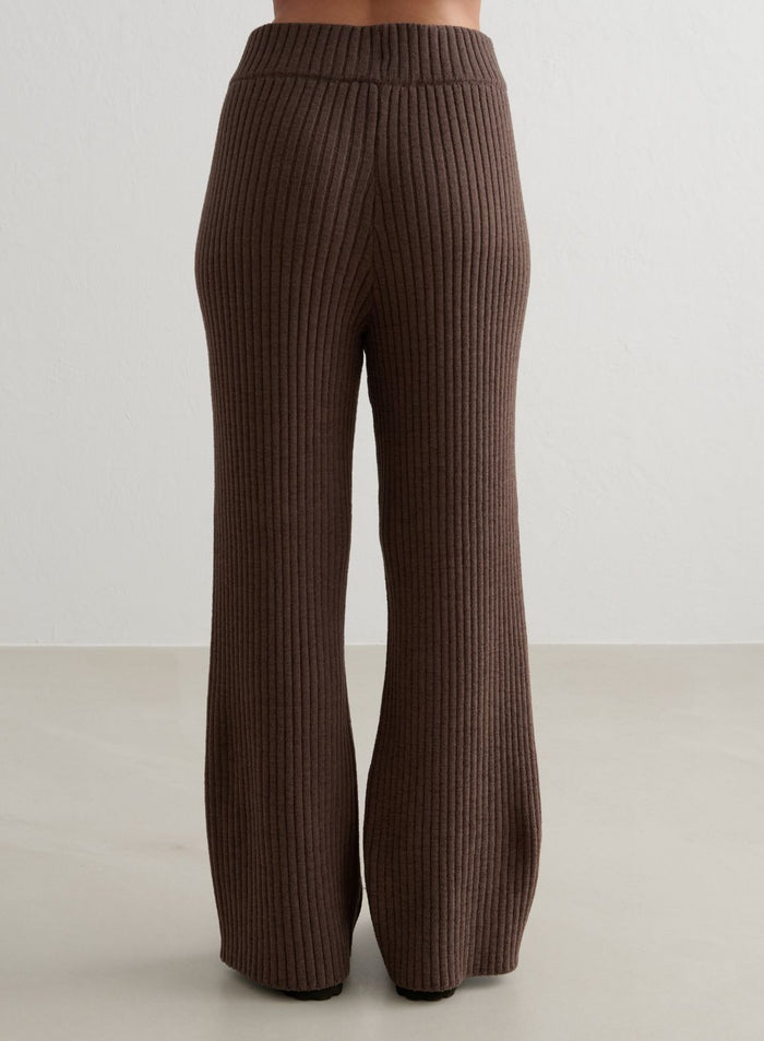 Macchiato Rib Knit Pants