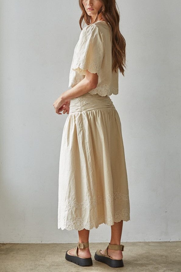Marilyn Embroidered Top-Tops/Blouses-Uniquities
