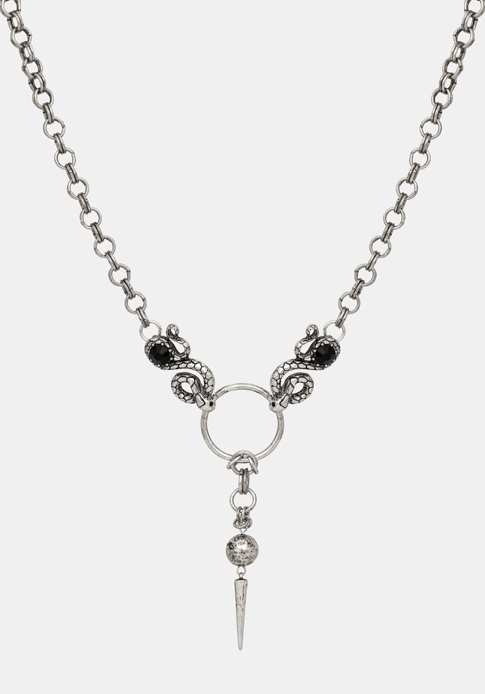 Marma Snake Spike Chain Necklace