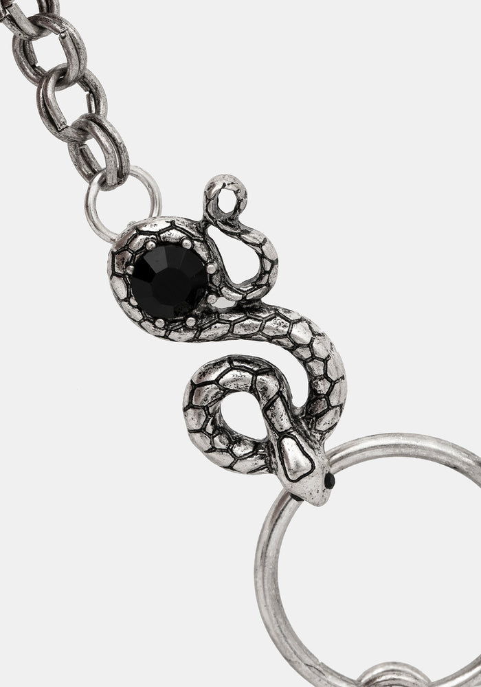 Marma Snake Spike Chain Necklace