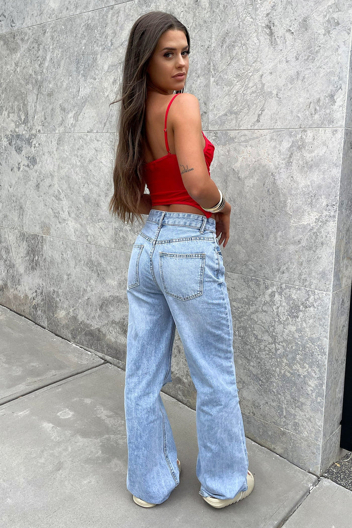 Meduri Bustier- Red