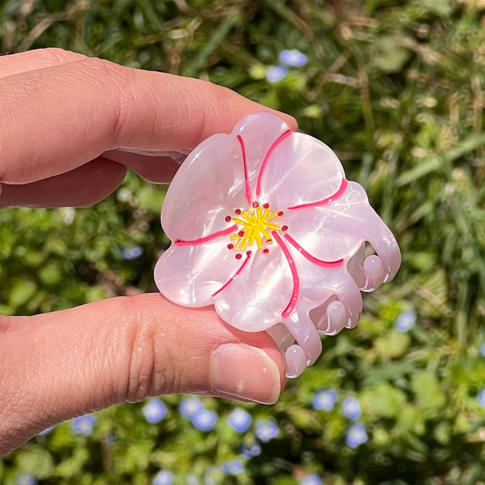 Mini Cherry Blossom Hair Claw