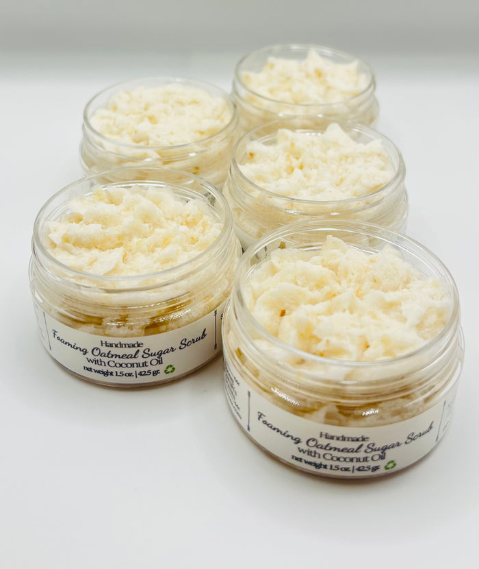 Mini Foaming Oatmeal Sugar Scrub
