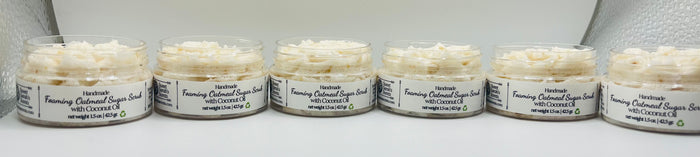 Mini Foaming Oatmeal Sugar Scrub