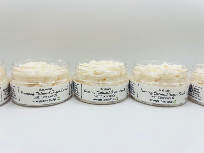 Mini Foaming Oatmeal Sugar Scrub