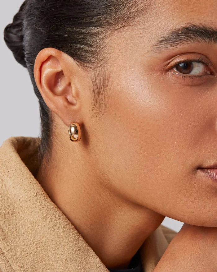 Mini Tome Hoop Earrings-Jewelry-Uniquities