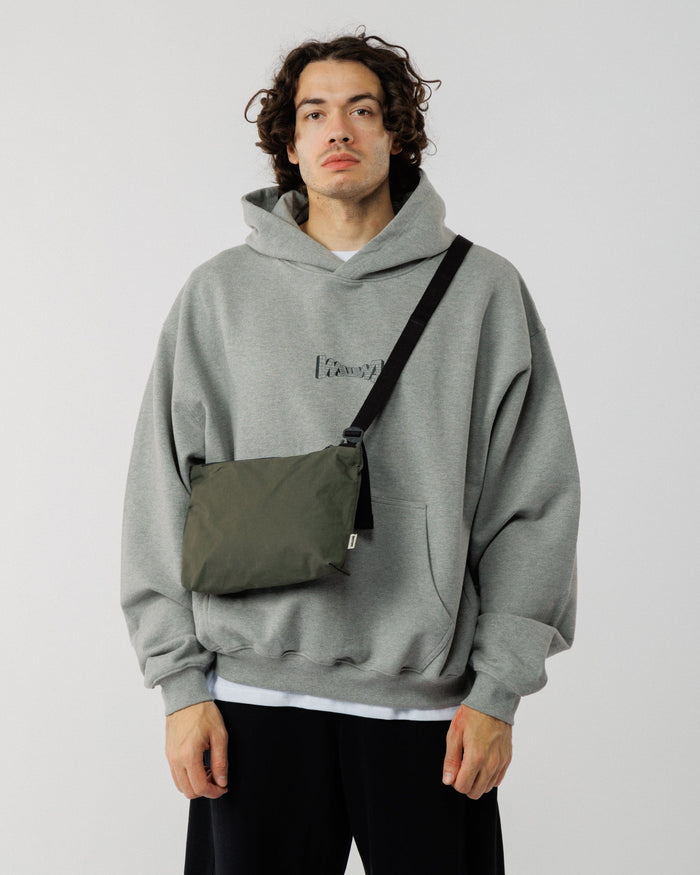 Mini Water Resistant Messenger Bag - Dark Olive