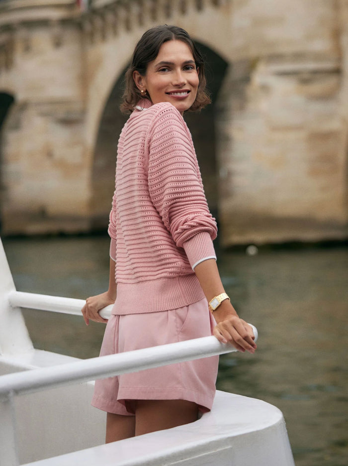Morwenna Half Zip Knit-Sweaters-Uniquities
