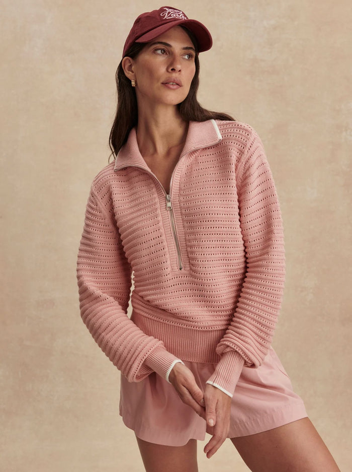 Morwenna Half Zip Knit-Sweaters-Uniquities
