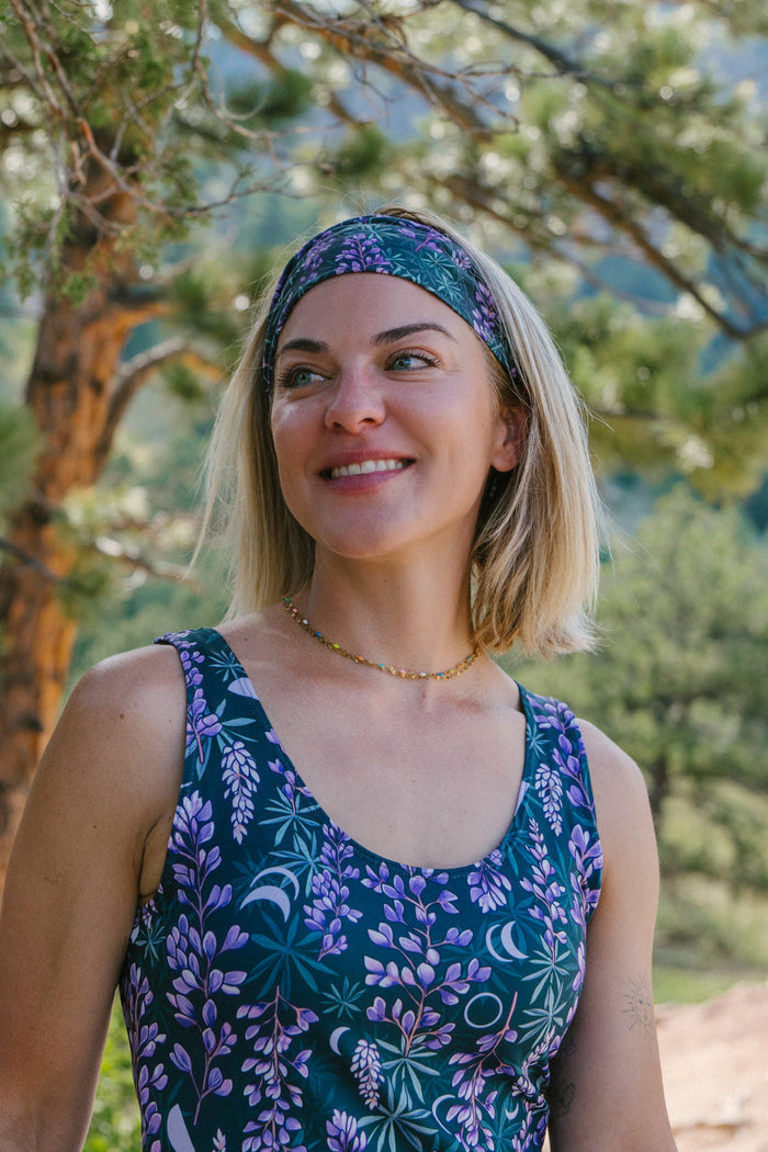 Mountain Lupine // Headband
