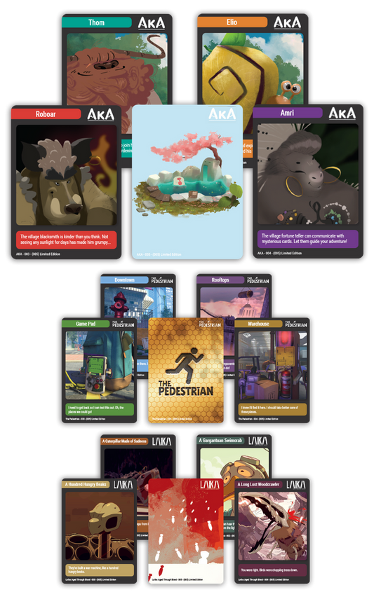 MTC#41: Laika: Aged Through Blood, The Pedestrian, Aka - Trading Card Bundle