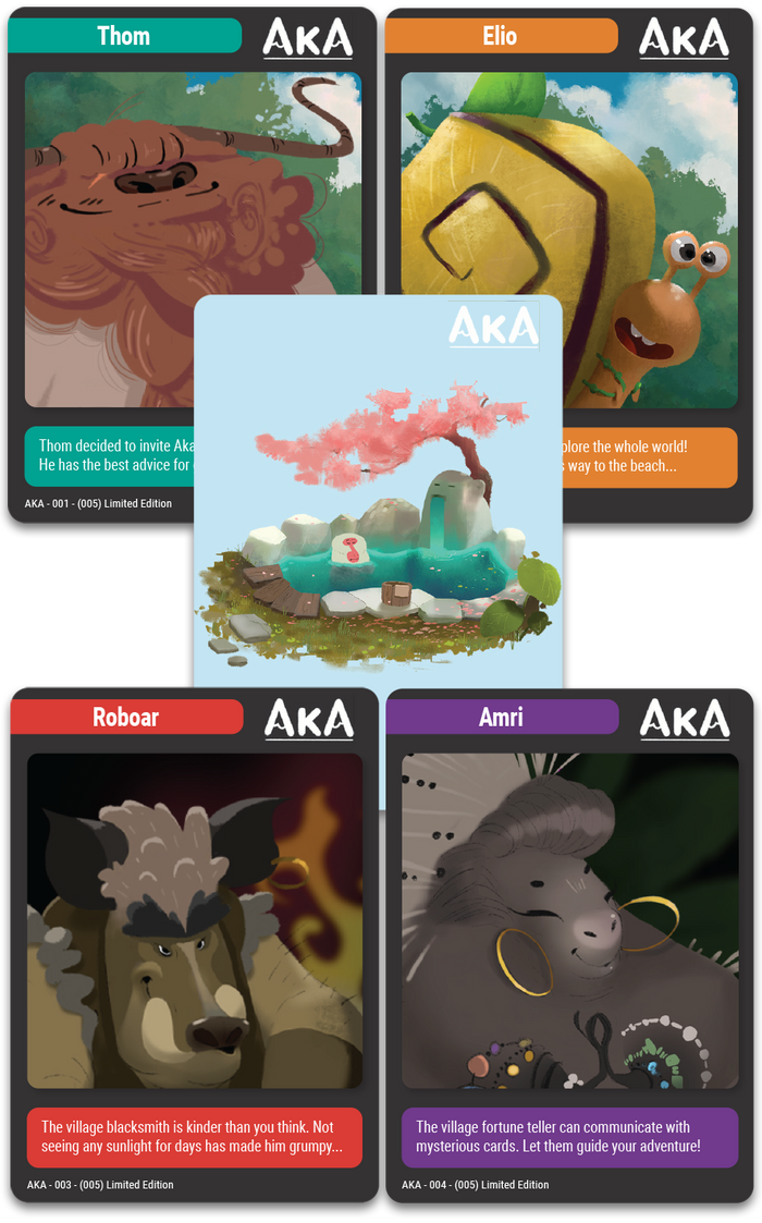 MTC#41: Laika: Aged Through Blood, The Pedestrian, Aka - Trading Card Bundle