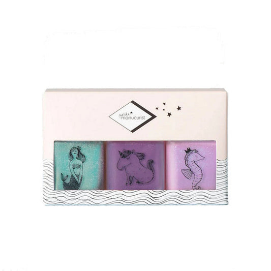 manucurist - Nail Polish Set - Wash Off - Bonnie, Lily, Janis