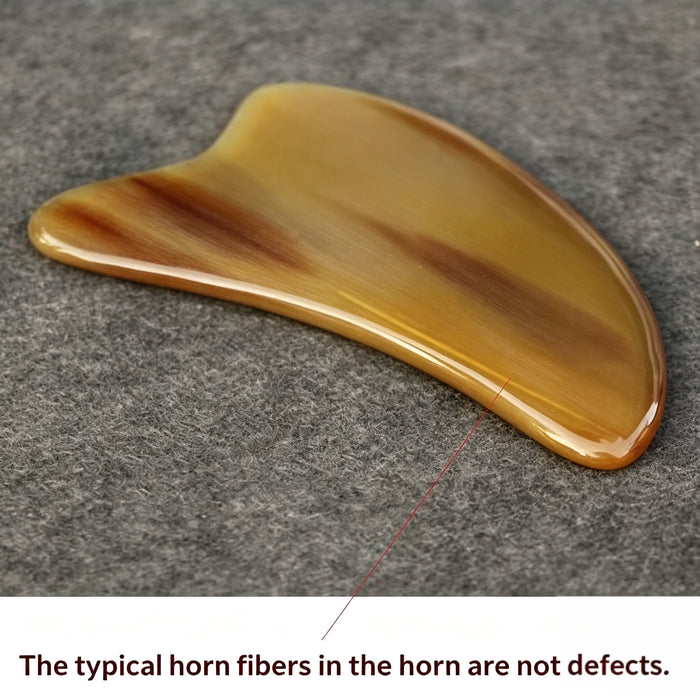 Natural Horn GuaSha Set – with Essential Oil