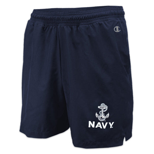 Navy Anchor Champion Men's Woven 5" Short (Navy)