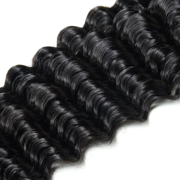 NEWMISS 15A Grade Raw Virgin Burmese Deep Wave Human Hair - 3 Bundles Deal - newmiss hair
