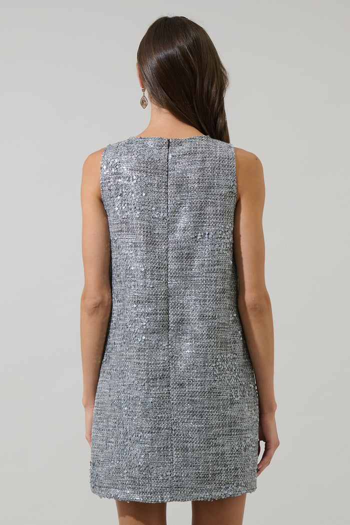 Nicky Sequin Valeraine A-line Mini Dress