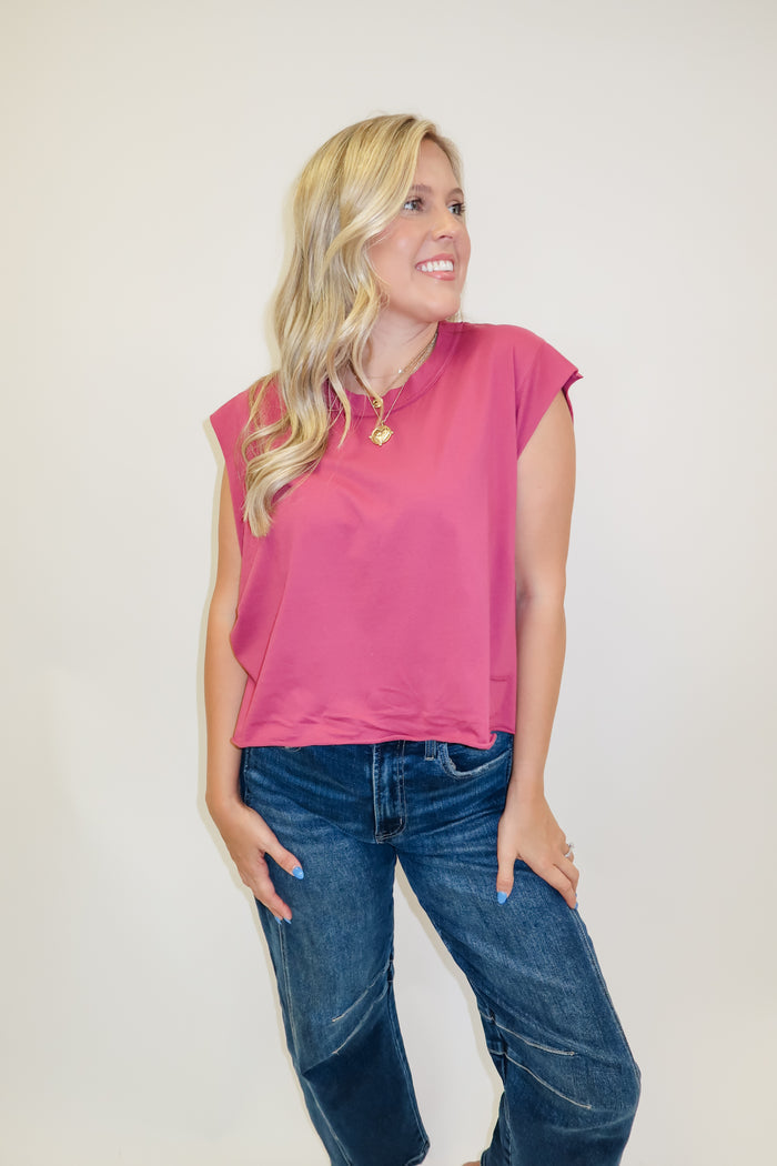 No Second Thought Boxy Knit Top - The Pink Tulip Clothing