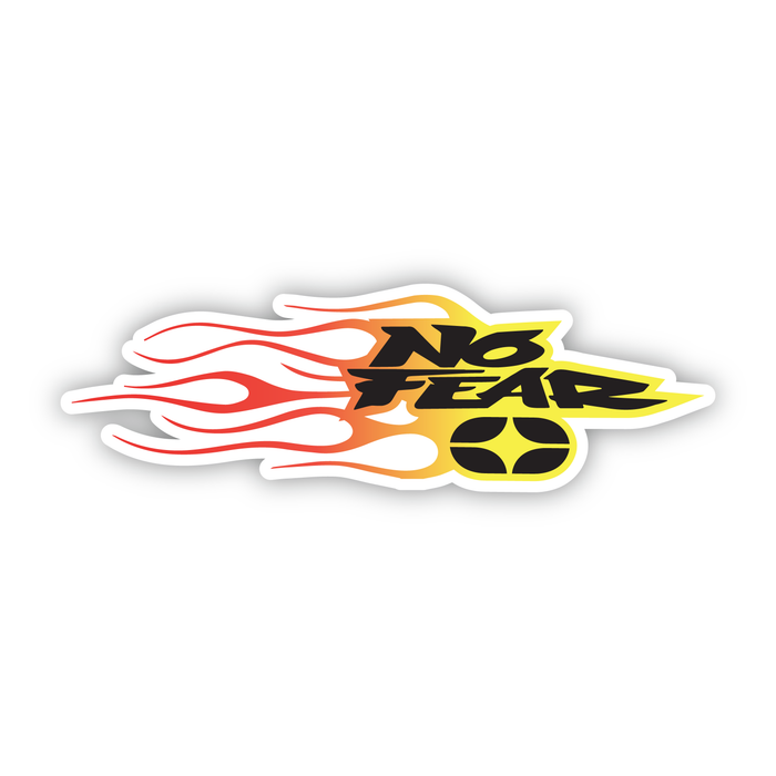NoFear Sticker FlameGradient