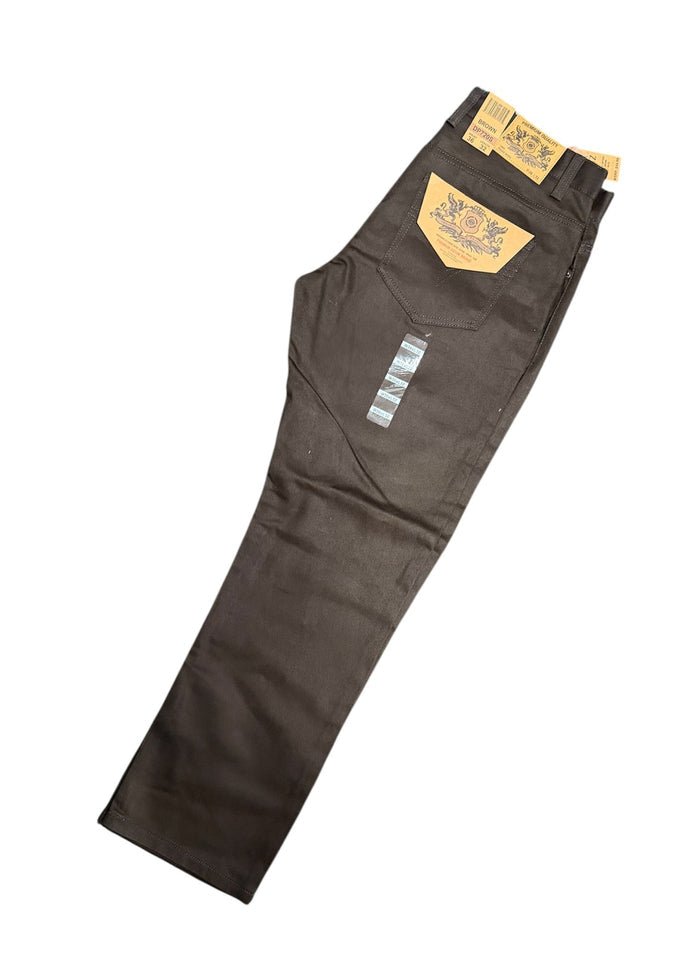NOIZ STRAIGHT FIT JEANS - DP720 - BROWN