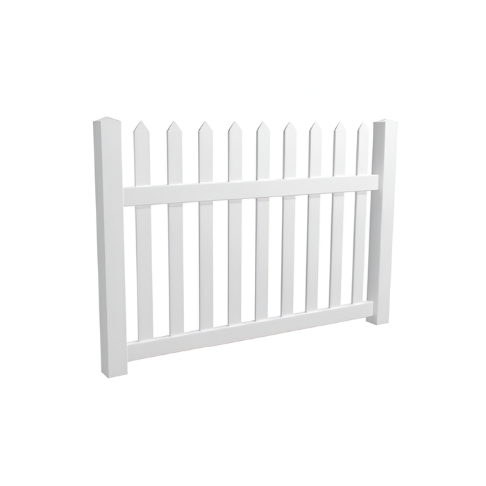 Oxworks North Haven PVC Gate - White - 1800 x 1200mm - Image 1