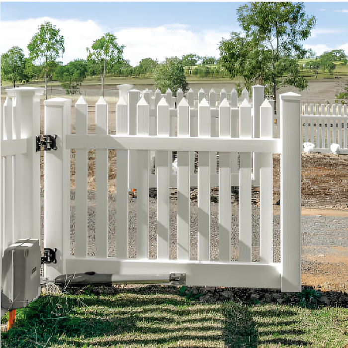 Oxworks North Haven PVC Gate - White - 1800 x 1200mm - Image 2