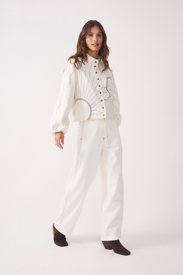Off-White Belt Loops Pockets Twill Pants_3
