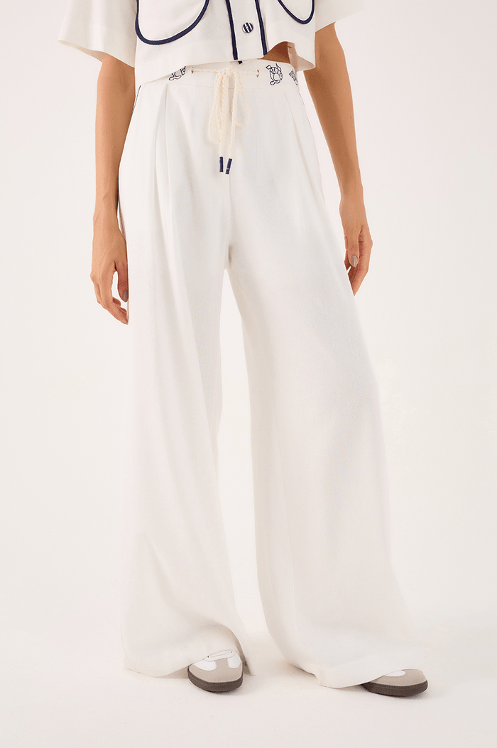 Painted Embroidered Linen Pants_3