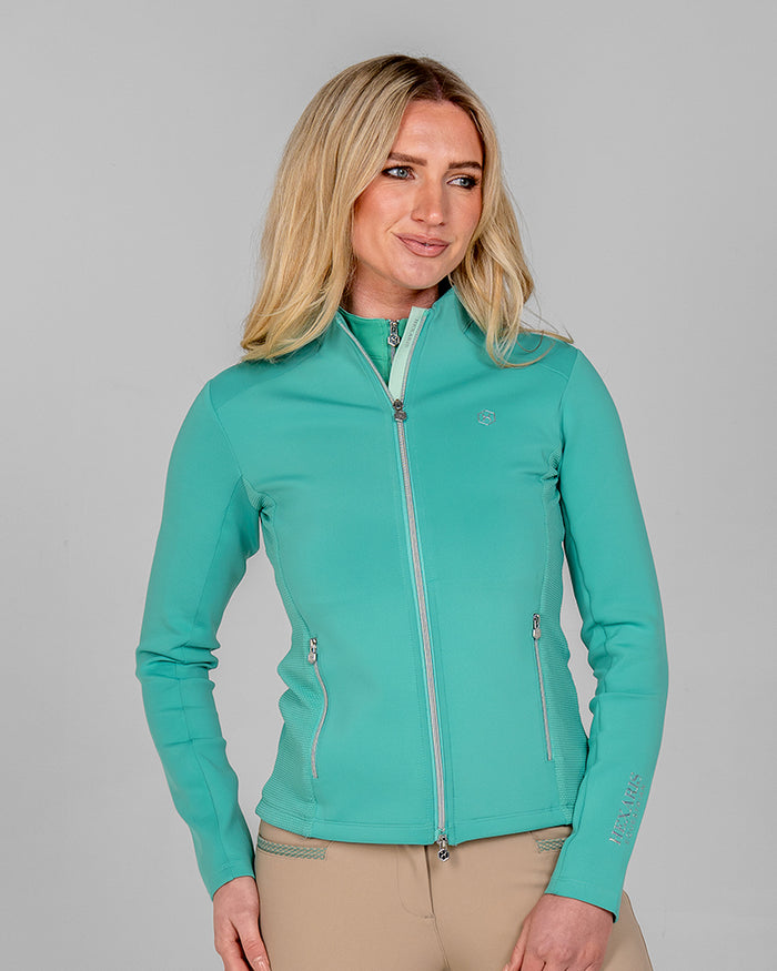 Palm Summer Jacket - Sea Turquoise
