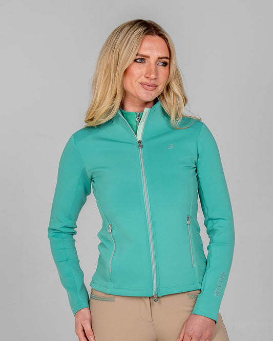 Palm Summer Jacket - Sea Turquoise