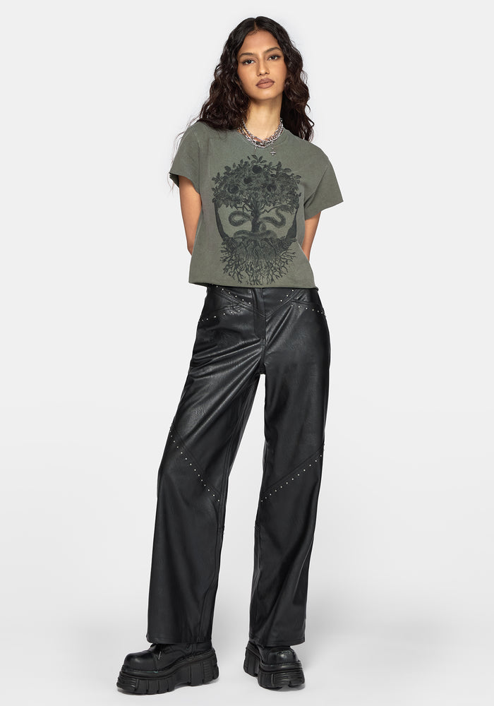Paradise Decays Boxy Crop T-Shirt