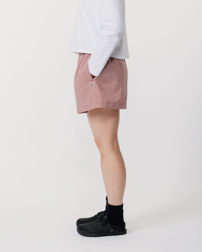 Patti Short - Red Check