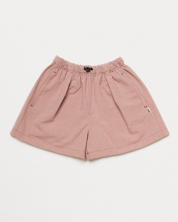 Patti Short - Red Check