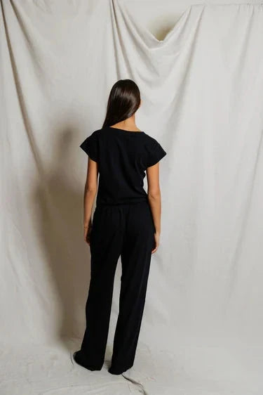 Pearl V Neck Tee-TEES-Uniquities
