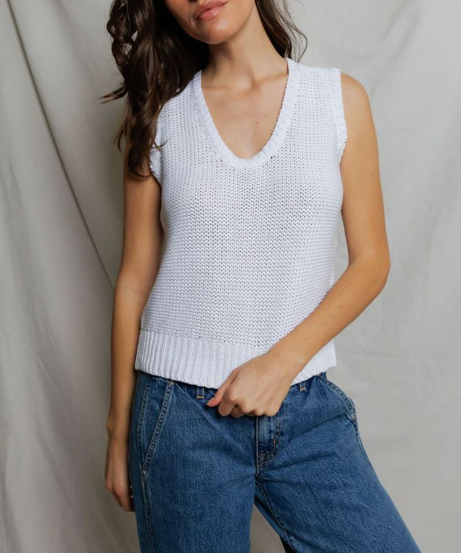 Peggy Sweater Tank-Tops/Blouses-Uniquities