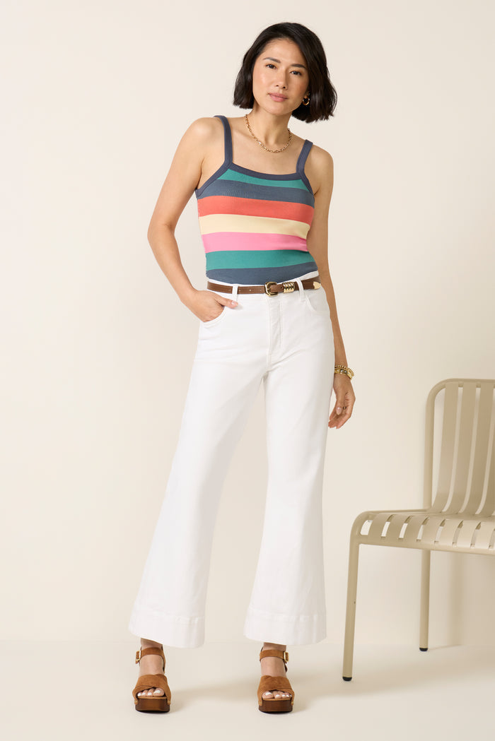 Petite Stella w Trouser Hem Bootcut Jean