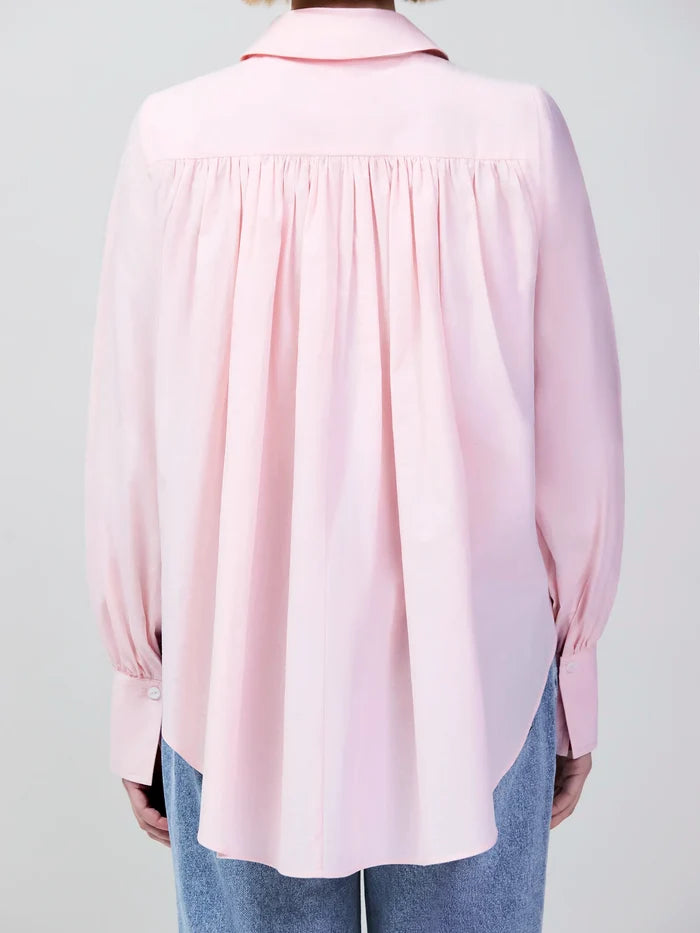 Pink Hi-Lo Hem Shirt