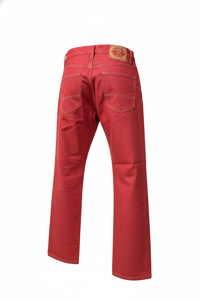 PJ MARK STRAIGHT FIT JEANS - 41850 - RED
