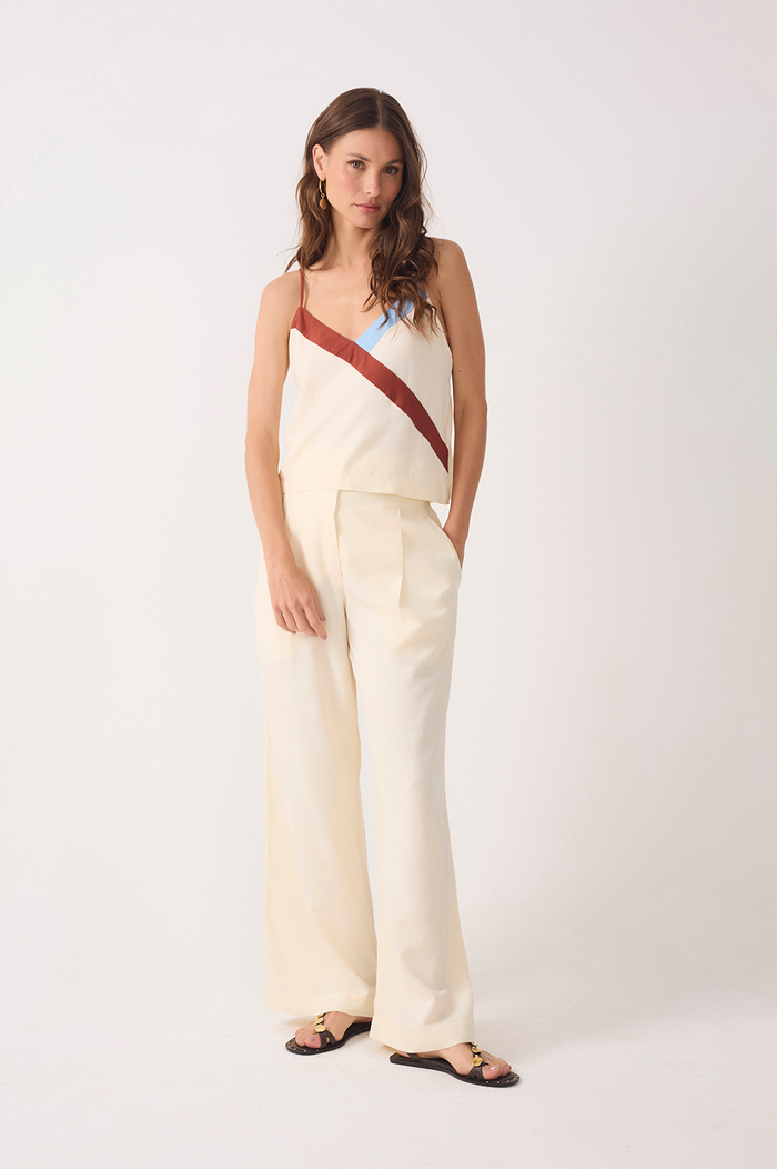 Pockets Straight Leg Pants_2
