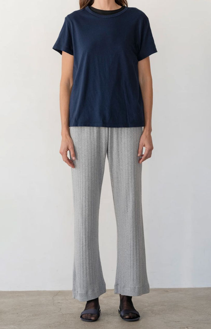 Pointelle Simple Crop Pant-Lounge-Uniquities