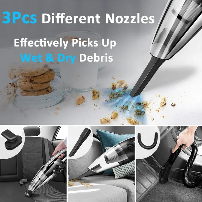 Car vacuum cleaning seats