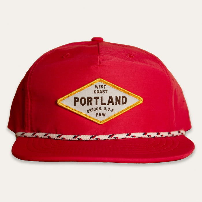 Portland Patch Hat (Red)