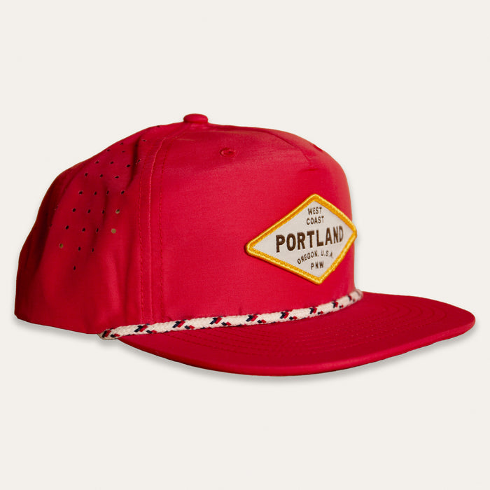 Portland Patch Hat (Red)