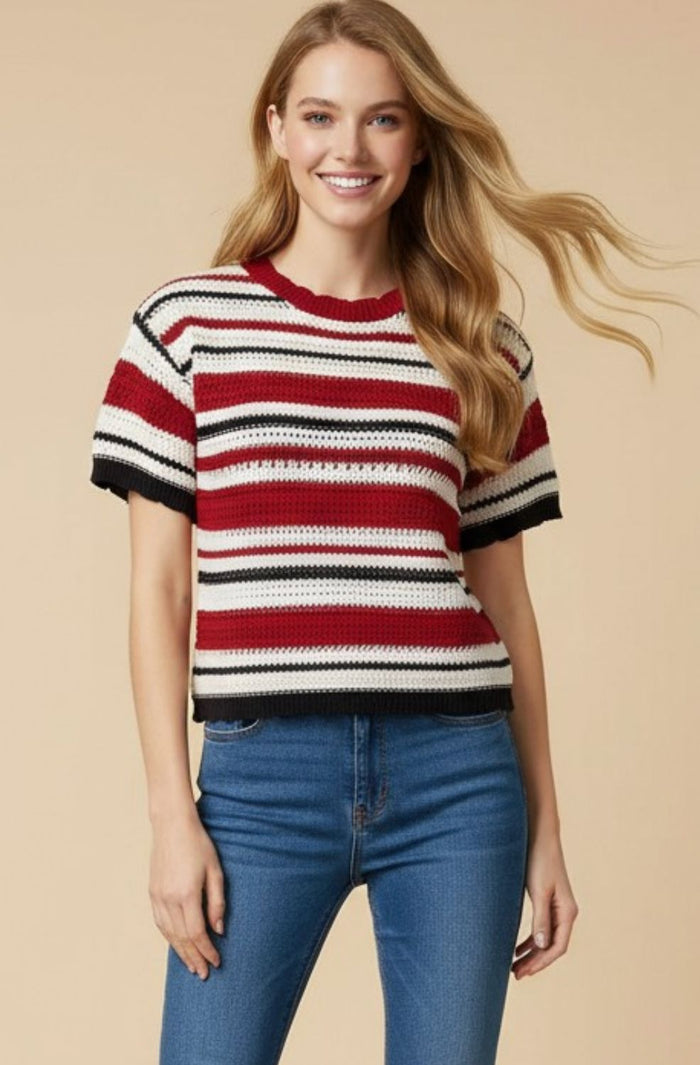 Rachel Knit Top-Tops/Blouses-Uniquities