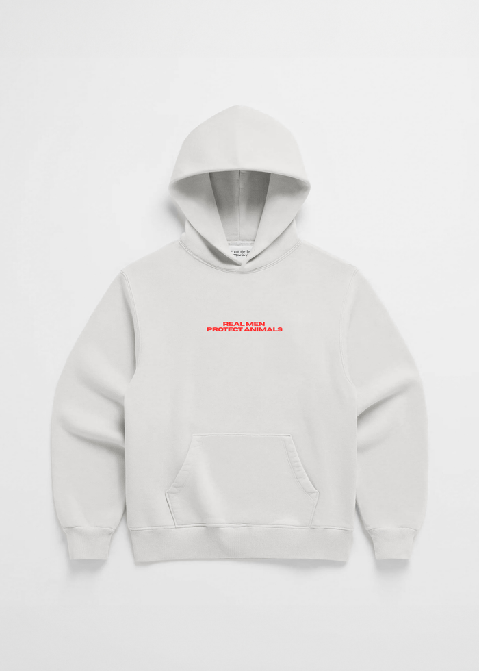 REAL MEN PROTECT ANIMALS HOODIE