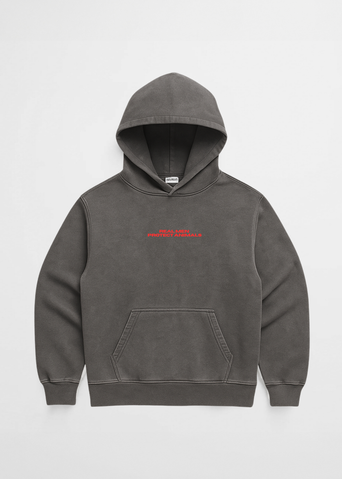REAL MEN PROTECT ANIMALS HOODIE