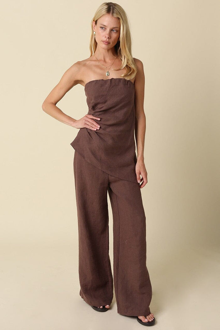 Remi Linen Pants-Bottoms-Uniquities